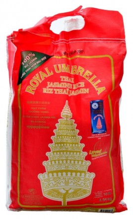RoyalUmbrella Jasmínová rýže 4540 g
