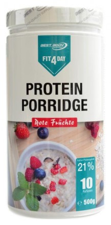 Best body nutrition Protein porridge červené ovoce 500 g proteinová kaše