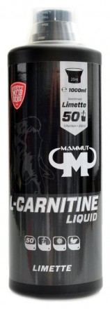 Mammut Nutrition L-Carnitin 1000 ml lime