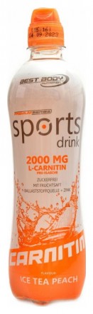 Best body nutrition Sports drink s carnitinem RTD 500 ml