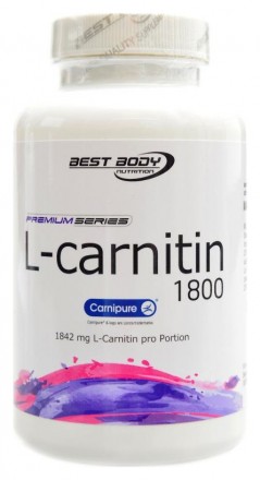 Best body nutrition L-Carnitin 1800 90 kapslí