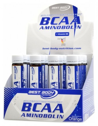 Best body nutrition BCAA aminobolin orange 20 x 25 ml ampoules