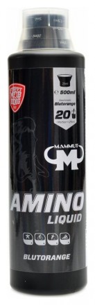 Mammut Nutrition Amino liquid 500 ml orange