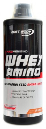 Best body nutrition Whey amino liquid orange 1000 ml