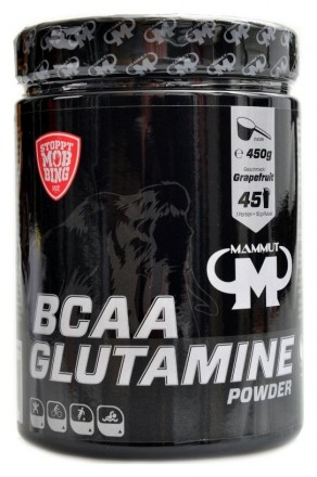 Mammut Nutrition BCAA Glutamine powder 450 g grapefruit