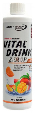 Best body nutrition Vital drink Zerop 500 ml