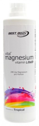 Best body nutrition Magnesium vitamin liquid 500 ml tropical