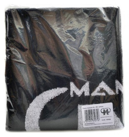 Mammut Nutrition Ručník towel 50 x 100 černý design Mammut nutrition