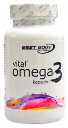 Best Body nutrition Vital Omega 3 120 kapslí