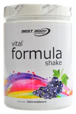 Best body nutrition Vital formula shake černý rybíz 500 g