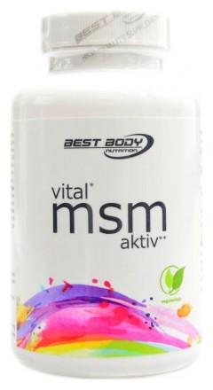 Best body nutrition Vital MSM aktiv 175 tablet