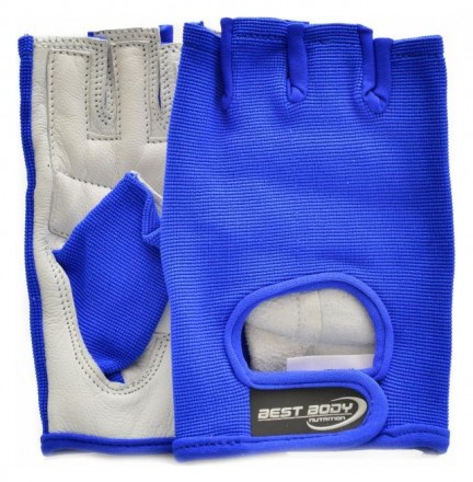 Fitness rukavice Power modré