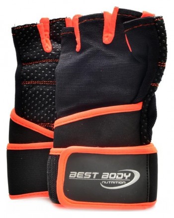 Best body nutrition Fitness rukavice Fun oranžové
