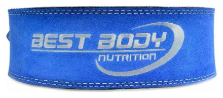 Best body nutrition Opasek powerlifting modrý B kvalita