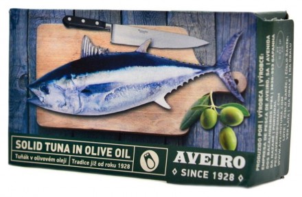 Aveiro Tuňák kousky v olivovém oleji 120 g