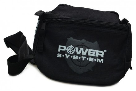 Power System Sportovní ledvinka Belt bag gym mate černá