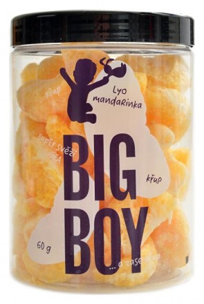 BigBoy Mandarinky lyofilizované 60 g