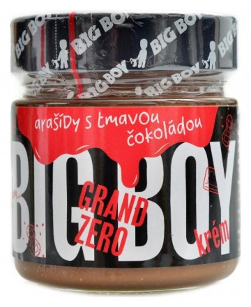 BigBoyButter Grand zero s tmavou čokoládou 250g