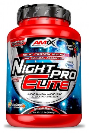 Amix Whey Pro Elite night protein 1000 g