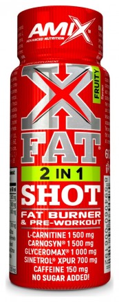 Amix X-Fat® 2 in 1 SHOT 60ml Fruity