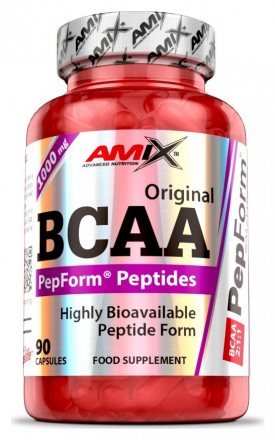 Amix BCAA Pepform peptide 500 mg 90 kapslí