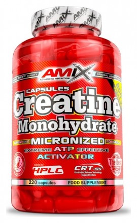 Amix Creatine monohydrate 220 kapslí 800 mg