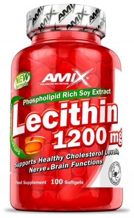 Amix Lecithin 1200 mg 100 softgels