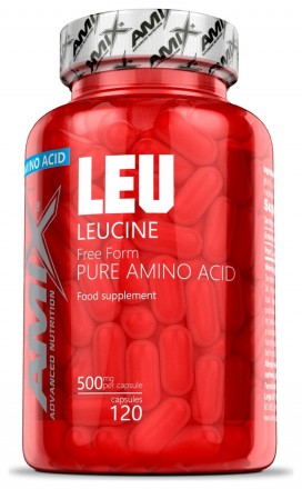 Amix L-Leucine pure 1000 mg 120 kapslí