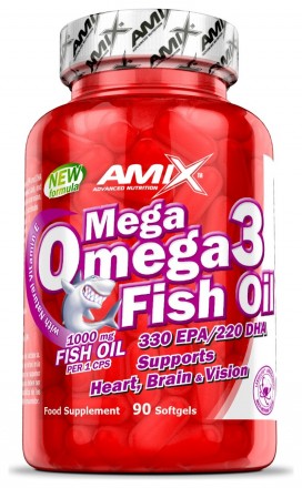 Amix Super Omega 3 fish oil 1000 mg 90 kapslí