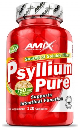 Amix Psyllium husk Pure 1500 mg 120 kapslí