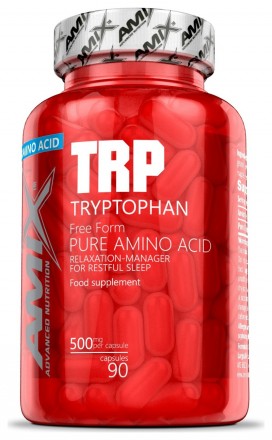 Amix L-Tryptophan 500 mg 90 kapslí TRP Tryptophan