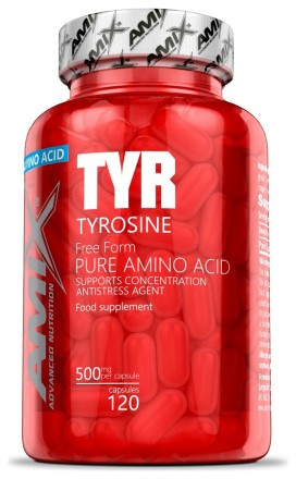 Amix Tyrosin 120 kapslí 500 mg