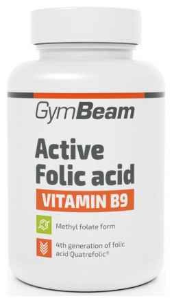 GymBeam Active Folic acid (vitamín B9) 60 kaps.