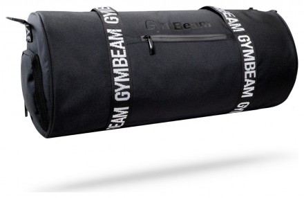 GymBeam Sportovní taška Barrel Black 