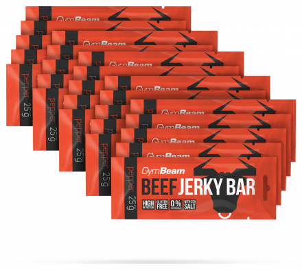 GymBeam Beef Jerky Bar 25 x 25 g