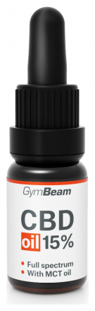 GymBeam CBD olej 15% 10 ml 