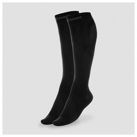 GymBeam Kompresní ponožky Black 