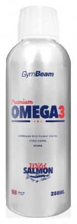 GymBeam Premium Omega 3 250 ml 