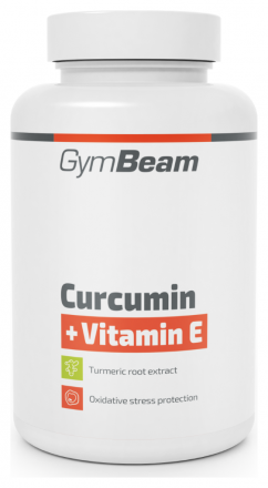 GymBeam Kurkumin + Vitamín E 90 kaps.