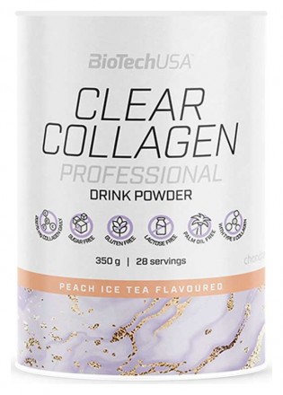 BioTech Clear Collagen Professional peach ice tea 350 g