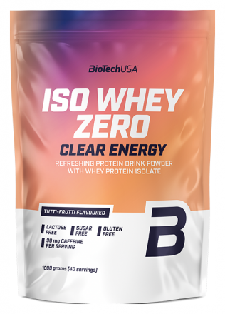 BioTech Iso Whey Zero Clear Energy 1000 g tutti frutti