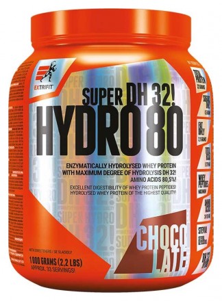 Extrifit Super Hydro 80 DH 32 1000 g chocolate