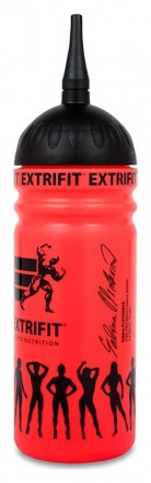Extrifit Bidon s hubicí 750 ml oranžová