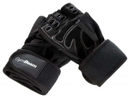 GymBeam Fitness rukavice Wrap black 