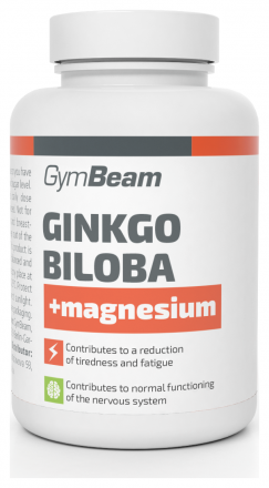 GymBeam Ginkgo Biloba + Magnézium 90 kaps.