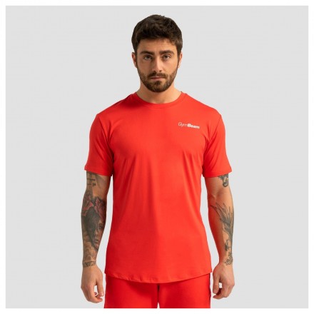 GymBeam Pánské sportovní tričko Limitless Hot Red 