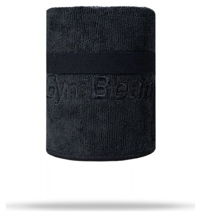GymBeam Sportovní ručník z mikrovlákna Medium Black 