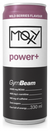 GymBeam MOXY power+ Energy Drink 330 ml 