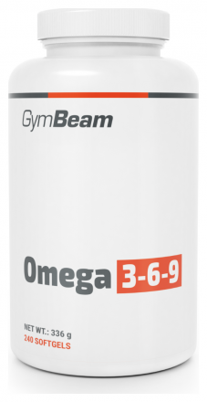 GymBeam Omega 3-6-9 240 kaps.