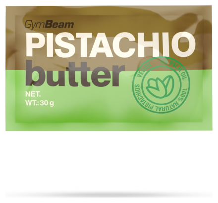 GymBeam Vzorek Pistáciové máslo 30 g